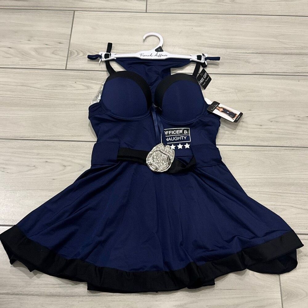 NWT French Affair Sexy Police Officer / Cop dress size small   Comes with matchi
